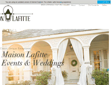 Tablet Screenshot of maison-lafitte.com